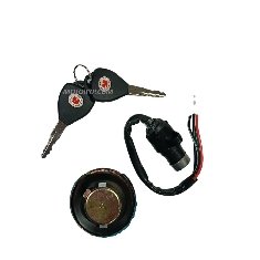 Yuki Ayder 250 cc Kontak Anahtarı Set