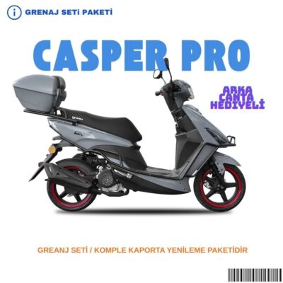 Yuki Caper Pro Grenaj Seti Gri 10 Parça